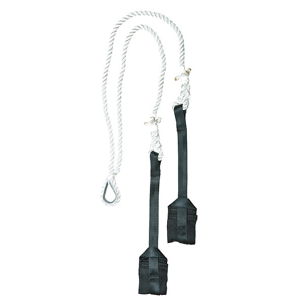 Msa Safety Wrist Rescue Assembly, 400 lb, Nylon, For Use With: Confined Space/Head First Extraction System - 507002