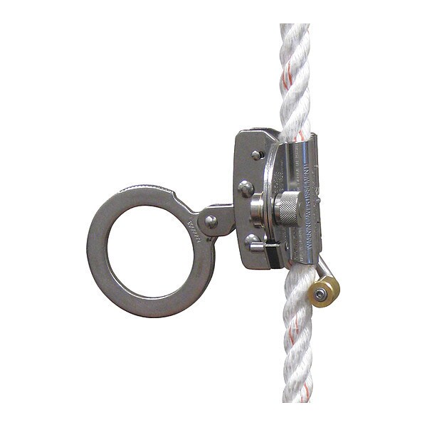 3M Dbi-Sala Rope Grab, 310 lb, Silver, For Rope Size: 5/8 in - 5000003