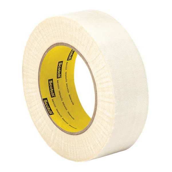 Cinta de tela 3M, 2 pulgadas x 36 yardas, 7.5 mil, blanco - 3M 69 2" x 36 yds.