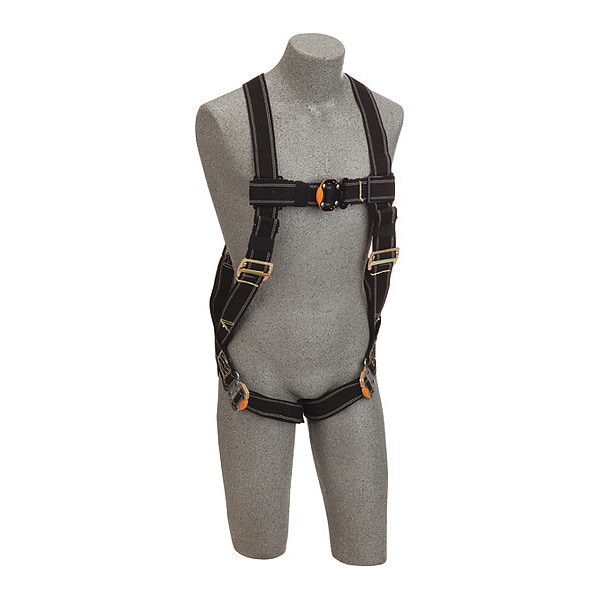 3M Dbi-Sala Delta(TM) Welders Full Body Harness, 2XL, 310 lb., Quick-Connect Chest/ Quick-Connect Leg Buckles - 1109977