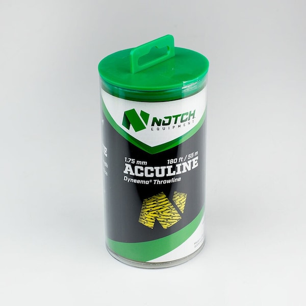 Notch Equipment Notch Acculine Throwline 1.75mm 180ft - NTL175 : NTL175-180