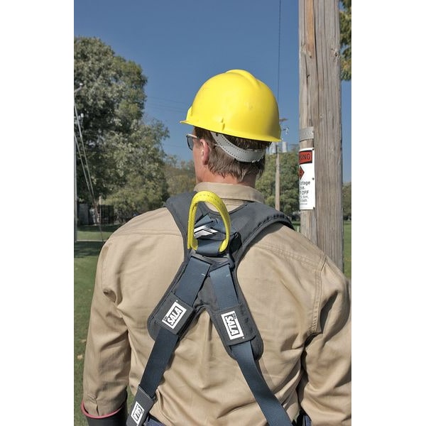 3M Dbi-Sala ExoFit(TM) XP Arc Flash Rescue Full Body Harness, L, 420 lb., Not Applicable Chest/ Back D-Ring - 1110841