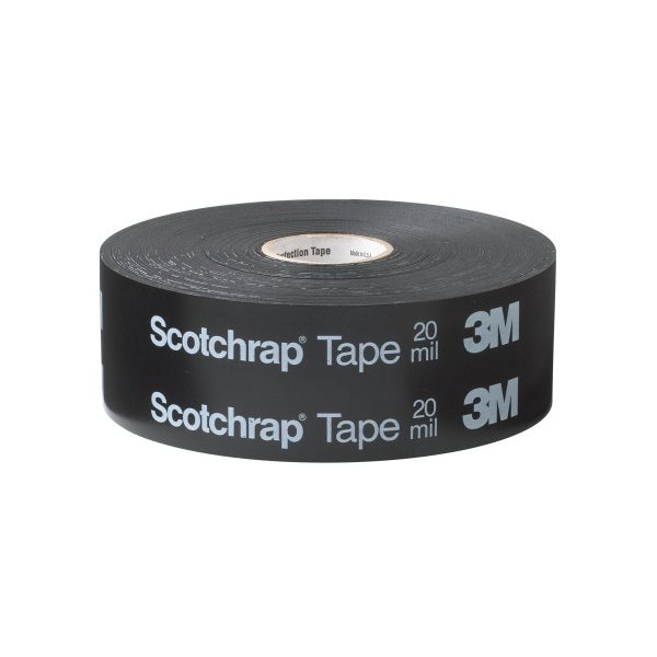 Cinta de protección contra la corrosión Scotchwrap 3M 51 de 2'' x 100' en color negro - T9675111PK