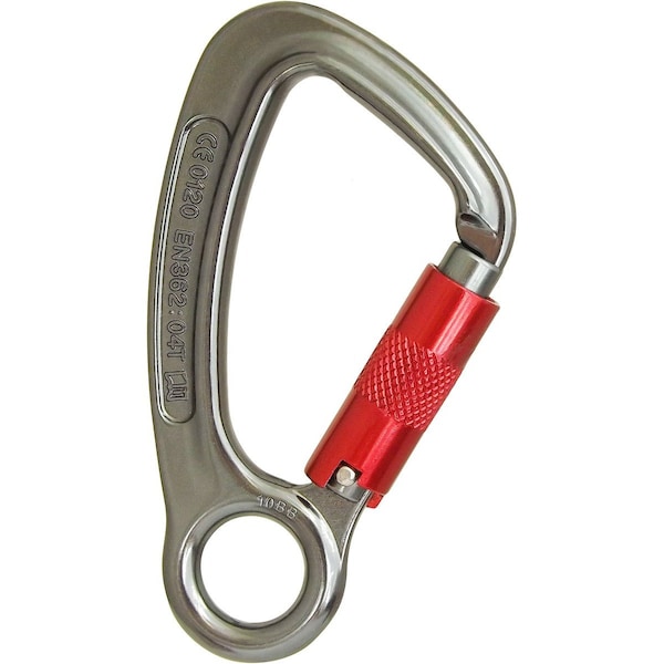 Sunbelt Carabiner-Captive Eye, Supersafe, Aluminum 9" x6" x1" - A-B1ABKH300SS