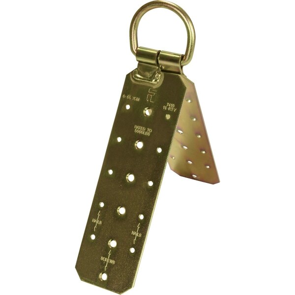 Fall Tech Reusable Heavy-Gauge Steel Roof Anchor - A7410