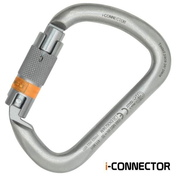 Kong Usa Asymmetric, 114 mm Length, 25 mm Gate Opening, Carbon steel, Lunar White - 411MN1999KK