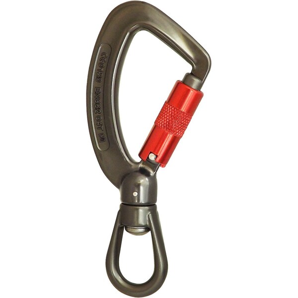 Sunbelt Carabiner-Twister, Supersafe, Aluminum 9" x5" x0.5" - A-B1ABKH255SS