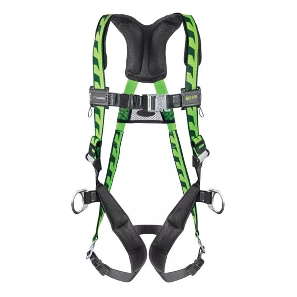 Honeywell Miller Body, Harness, Full, Green, Extra Small - AC-QC/XSGN