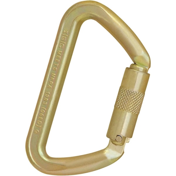 Sunbelt Carabiner-Ironwizard S, Twistlock, SS 10" x5" x0.5" - A-B1ABKH219TL