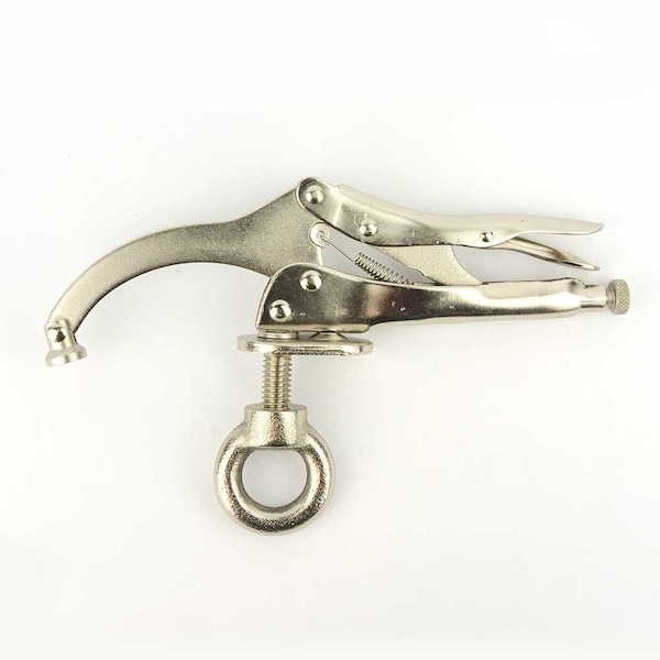 Big Horn 9-Inch With 3-1/2-Inch Throat Drill Press Vise Clamp - 19630