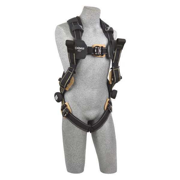 3M Dbi-Sala ExoFit NEX(TM) Arc Flash Rescue Full Body Harness, M, 420 lb., Back D-Ring - 1113326
