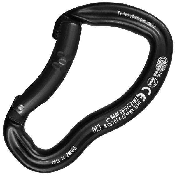 Kong Usa Asymmetric, 99 mm Length, 20 mm Gate Opening, Aluminum Alloy, Black - 783I10NN0KK