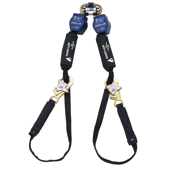 3M Dbi-Sala Nano-Lok Tie-Back Twin-Leg SRL - 3101326