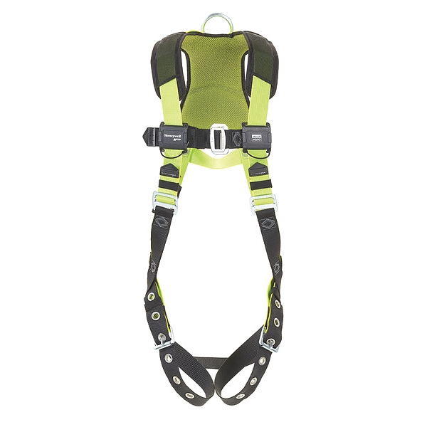 Honeywell Miller H500 Fall Protection Harness, S/M, 420 lb, Mating Chest/ Tongue Leg Buckles, Back D-Ring - H5IC311001