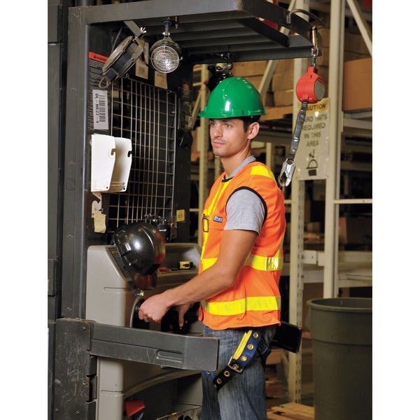 3M Dbi-Sala Delta(TM) Full Body Harness, XL, 420 lb., Mating Chest/ Tongue Leg Buckles, Back D-Ring - 1107405