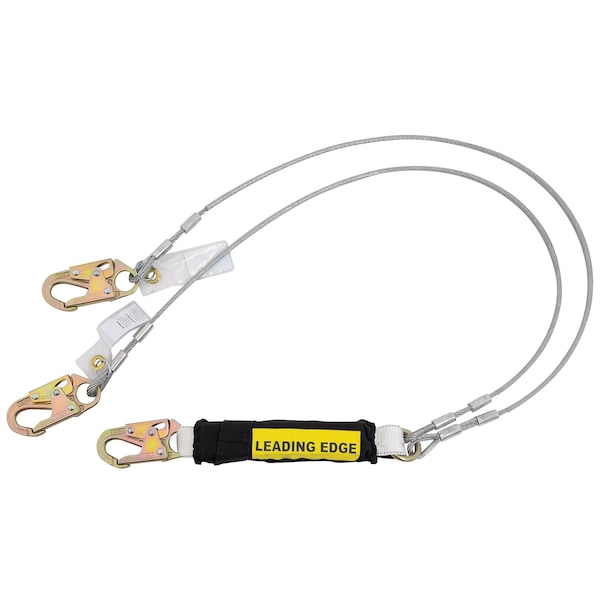 Werner DeCoil Twinleg Leading Edge Lanyard - C461120LE