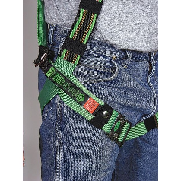 Honeywell Miller Suspension Trauma Relief Strap, For Gen Purpose Harnesses, 400 lb Capacity, One Size, Black/Orange - 9099/1