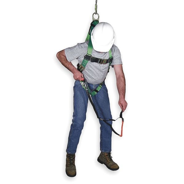 Honeywell Miller Suspension Trauma Relief Strap, For Gen Purpose Harnesses, 400 lb Capacity, One Size, Black/Orange - 9099/1