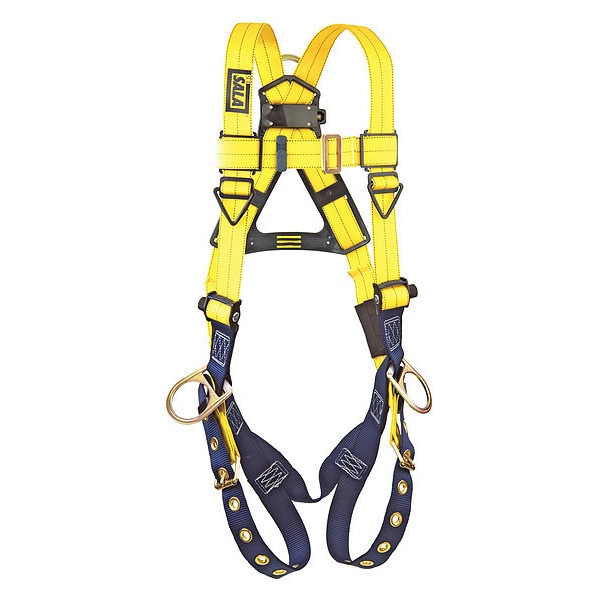3M Dbi-Sala Delta(TM) Full Body Harness, Universal (S/M/L/XL), 420 lb., Mating Chest/ Tongue Leg Buckles - 1102008