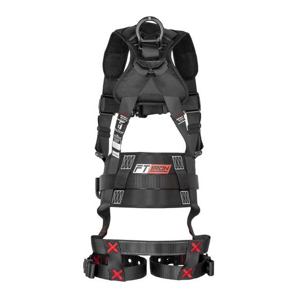 Falltech Not Applicable Fall Protection Harness, S/M, 425 lb, Quick-Connect Chest/ Tongue Leg Buckles - 8144SM