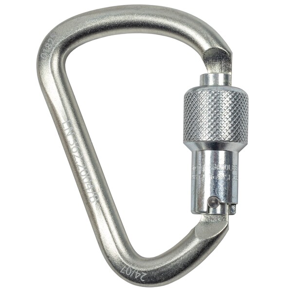 Notch Modified Steel D Carabiner - CSA certified 99565-3 - 99565-3