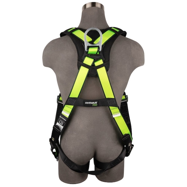 Safewaze PRO Full Body Harness 1D, MB Chest, TB Legs  3X - FS185-3X