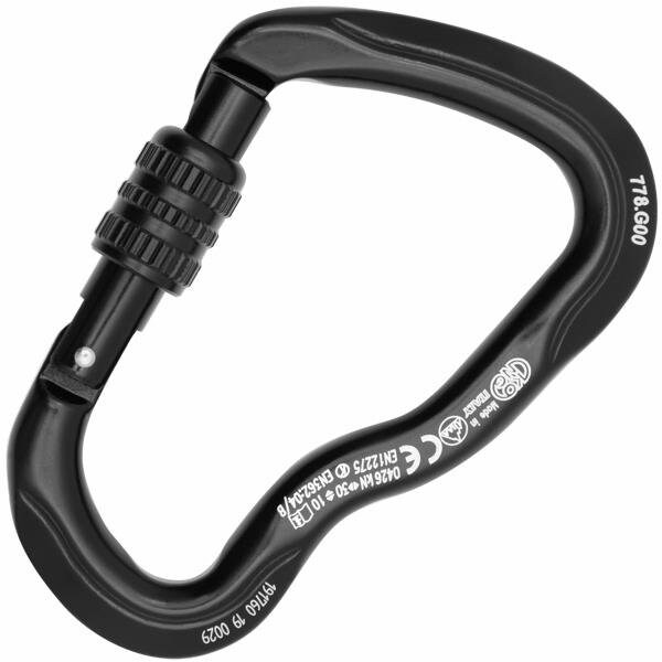 Kong Usa Asymmetric, 117.5 mm Length, 26 mm Gate Opening, Aluminum Alloy, Black - 778MG0NNNKK