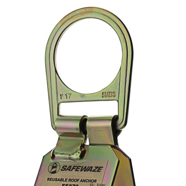 Safewaze Reusable Roof Anchor, 20pc Nails - FS870N