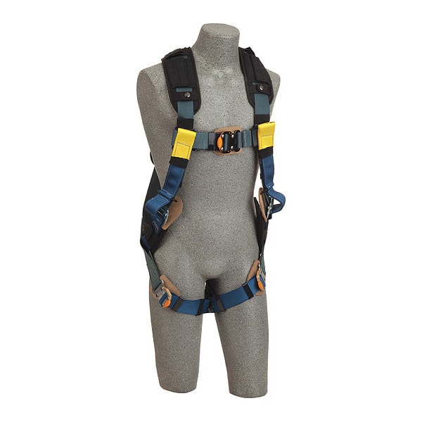3M Dbi-Sala ExoFit(TM) XP Arc Flash Rescue Full Body Harness, L, 420 lb., Quick-Connect Chest/ Back D-Ring - 1110844