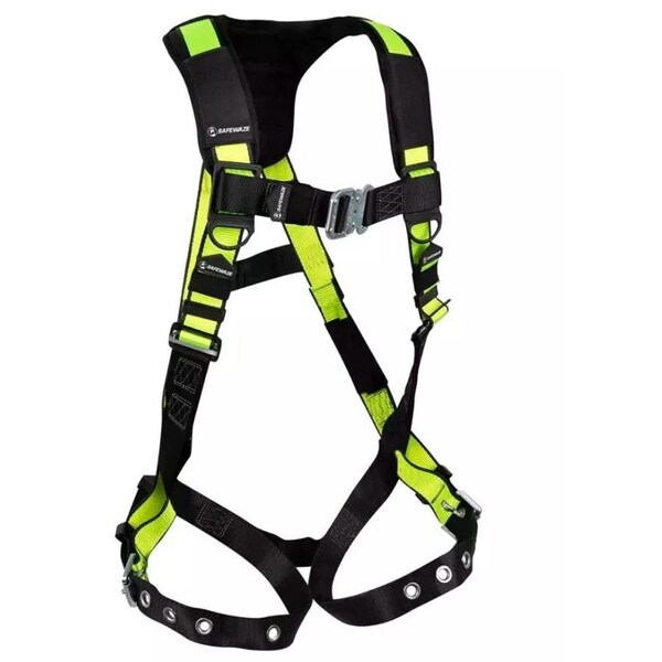 Safewaze PRO Full Body Harness: 1D, Dorsal Link, QC Chest, TB Legs - PRO54