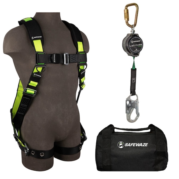 Safewaze PRO Bag Combo: FS185-3X, 018-5004, FS8125 - 019-3009