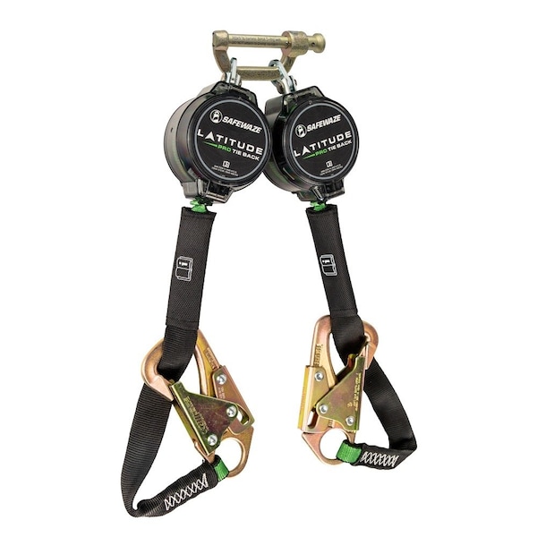 Safewaze Latitude Pro Tie-Back 7' Dual Web SRL 9012 BWB, 20in. Tie-back - 023-5368