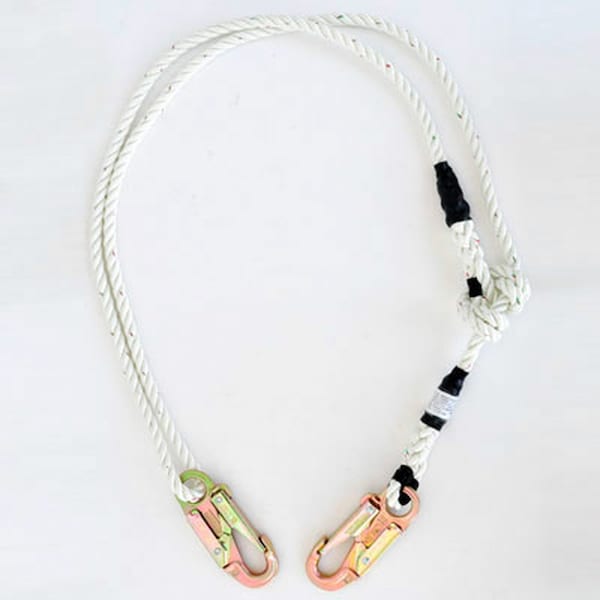 Rope Logic Buckstrap Lanyard 1/2 in. (13mm) Dacron rope w/Steel Snaps adjusts 4-7 ft. - 15240