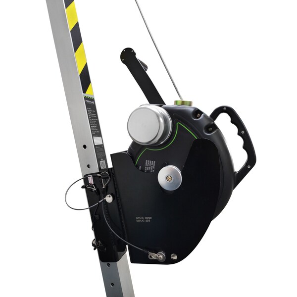 Frontline MEGApod Confined Space 7' Aluminum Tripod with 60' Winch and 3-Way SRL - TAN07RURP