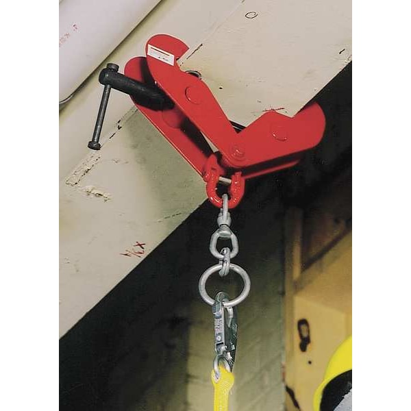 Honeywell Miller Beam Clamp, Up to 9 In L, Steel - 450/