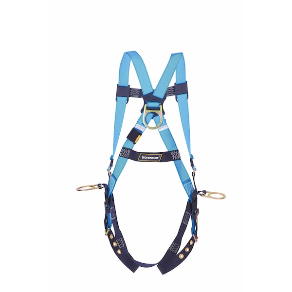 Ironwear Standard Full Body Harness with 3-D Rings and 310 Lbs Capacity - 2125-SM-MD