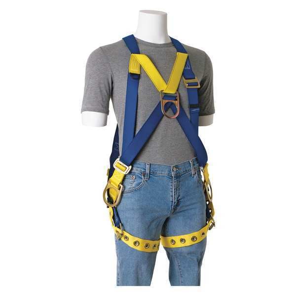 Gemtor Full Body Harness, Vest Style, 2XL - 933H-9