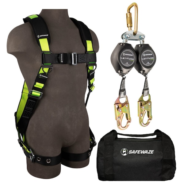 Safewaze PRO Bag Combo: FS185-2X, FS-FSP14075-W, FS8125 - FS144-2X