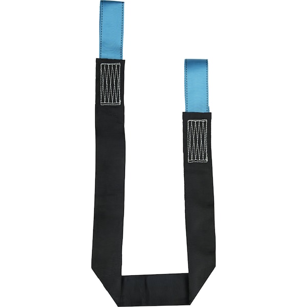 Ironwear 8 ft Anchor Strap w/ Polyester Sheath & Dual Web Loops - 2708