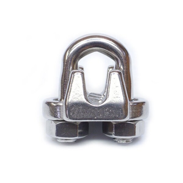 Super Anchor Safety 3/8" 316sst Cable Clamp for 3/8" Cable Lifeline - 1056-S