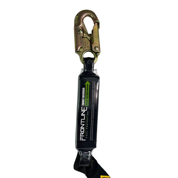Frontline Patriot 6' Single Leg Elastic Lanyard with Snaphooks - LES61S-US