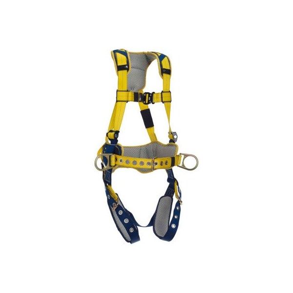3M Dbi-Sala 3M DBI-SALA Delta Comfort Construction Positioning Harness, Tongue/Pass Thru, XL - 1100798