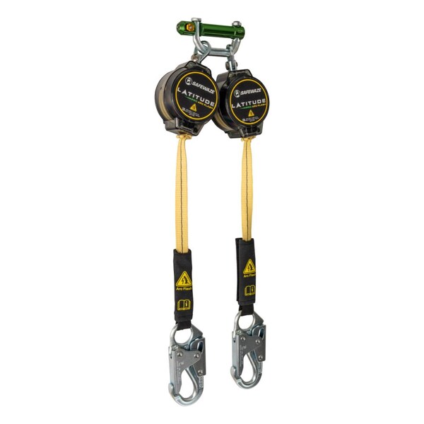 Safewaze Latitude Pro Arc Flash 7ft Dual Web SRL: 9013 BWB, Snap Hooks - 020-5213