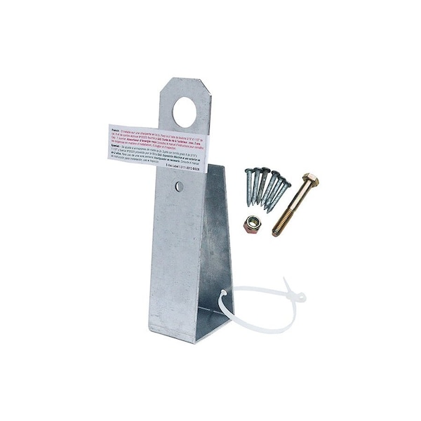 Super Anchor Safety 2x4 Evac Anchor Kit 11ga Zinc Plated Steel - Single Pack - 1062
