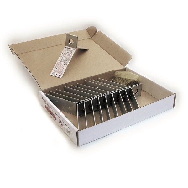 Super Anchor Safety Form-It 14ga Zinc Plated Steel - 1019