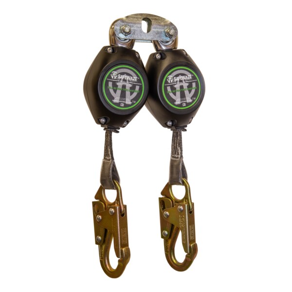Safewaze Latitude HD 7' Dual Web SRL: FS-EX313, Carabiner, Snap Hooks - FS-FSP14075-W