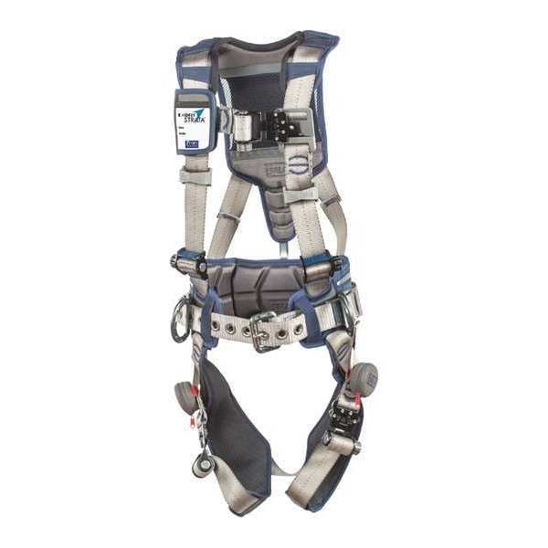 3M Dbi-Sala ExoFit STRATA(TM) Full Body Harness, XL, 420 lb., Quick-Connect Chest/ Quick-Connect Leg Buckles - 1112538