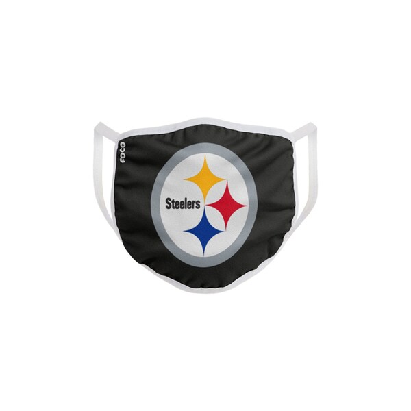 Foco FOCO Household Multi-Purpose Pittsburgh Steelers Face Mask Multicolored 1 pk - 194751474040
