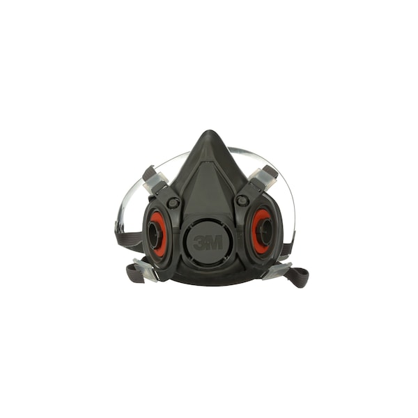 3M Half Mask Respirator Kit:  Includes 4 Filters, Nuisance Organic Vapor/P100, 6000 Series, Size L - 6AP71-5WYZ6