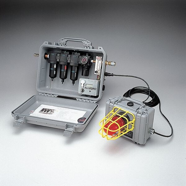 Allegro Industries Remote CO Alarm, 9-1/2 x 10 x 8 In. - 9871-01